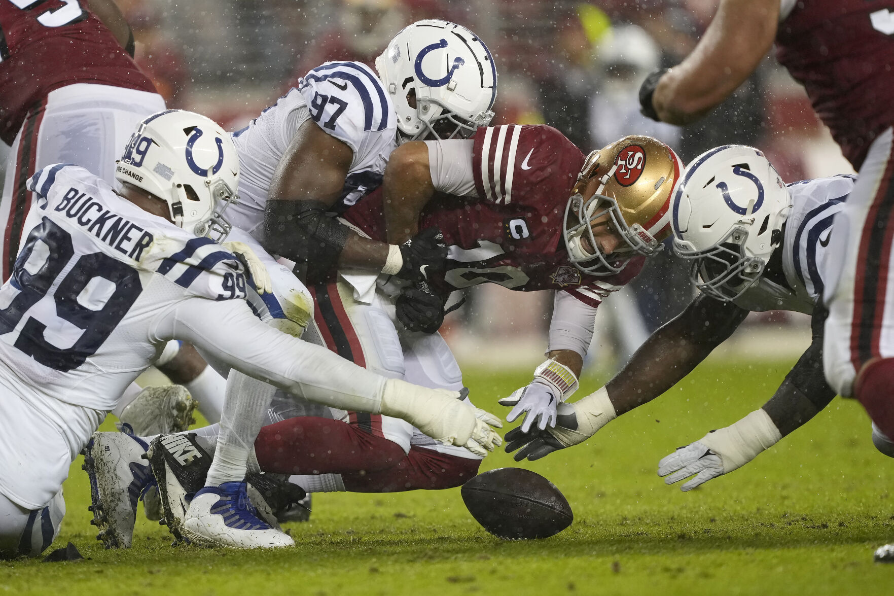 APTOPIX Colts 49ers Football